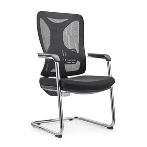 Kualitas tinggi tahan lama menggunakan berbagai punggung tinggi eksekutif Modern mewah kantor bos pengunjung kain kursi tempat duduk
