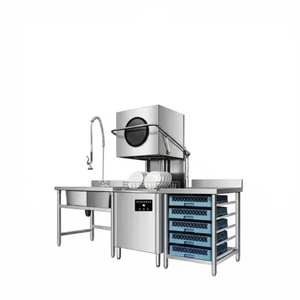 Lave-vaisselle multifonctionnel en acier inoxydable pour usage commercial dans les restaurants et hôtels - Product Image 1