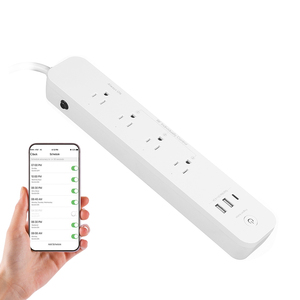 Temporizador Wifi Toma de corriente inteligente Multifuncional Smart Life <span class=keywords><strong>Regleta</strong></span> de alimentación con puertos USB - Product Image 1