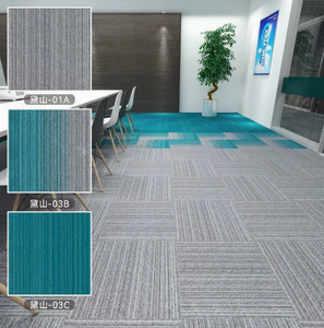 <b>Office</b> Square Commercial Space Stain-Resistant Flame-Retardant Noise-Reducing Eco-Friendly Easy-to-Maintain Polyester Fireproof - Product Image 2