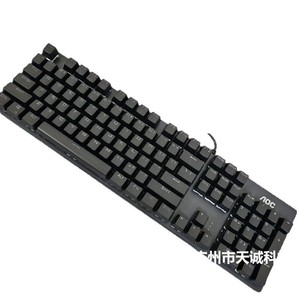 AOC GK410 Mechanical <b>Keyboard</b> <b>Wired</b> Gaming <b>Keyboard</b> For PC Laptop With Blue Switches - Product Image 3