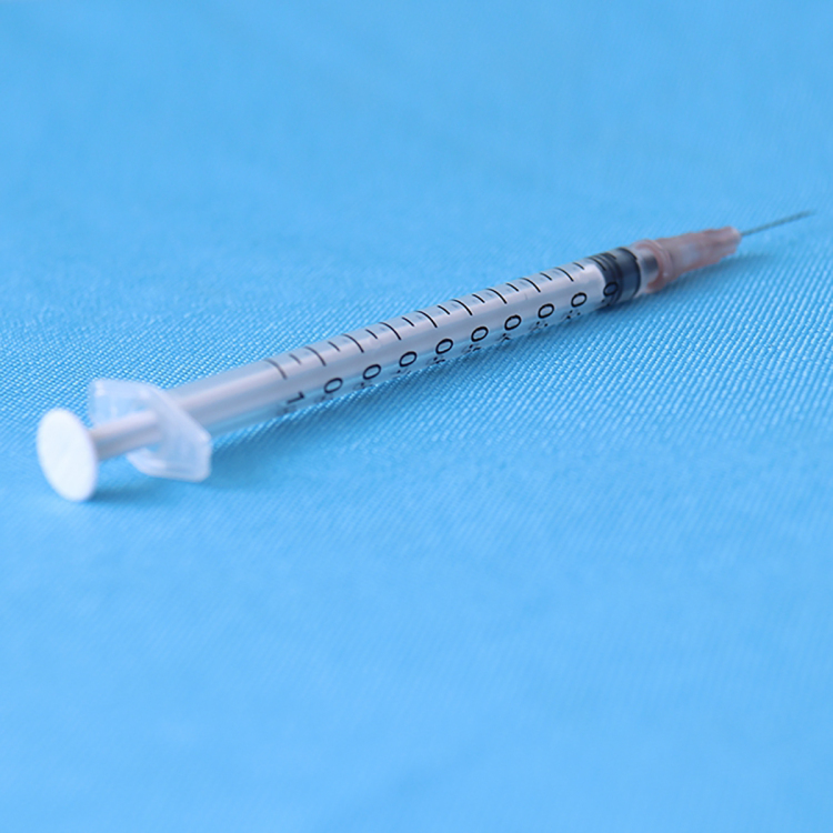 Jeringa aprobada desechable por CE jeringa de 1 ml jeringa de autoinhabilitación