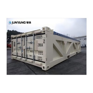 High Quality 20Ft <b>Half</b>-<b>Height</b> Open Top Corten Steel Shipping <b>Container</b> Budget-friendly Option - Product Image 1