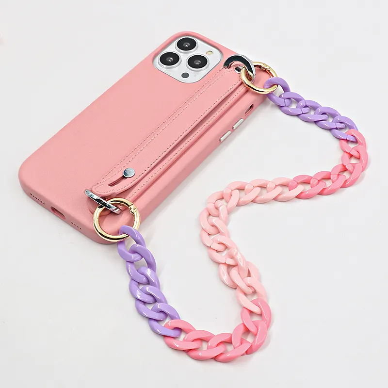 Shockproof Colorful Phone Case Phone Strap for Iphone