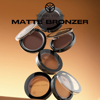 YOUNG VISION Palette de contour tout-en-un Matte Bronzer & Nose Shadow 6 couleurs disponibles-Poudre pressée