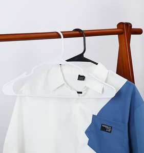 OEM siêu thị người đàn ông độc đáo của T-Shirt thiết lập 10-Piece Single-Tier tiêm đúc quần áo nhựa móc móc đường ray linh hoạt - Product Image 3