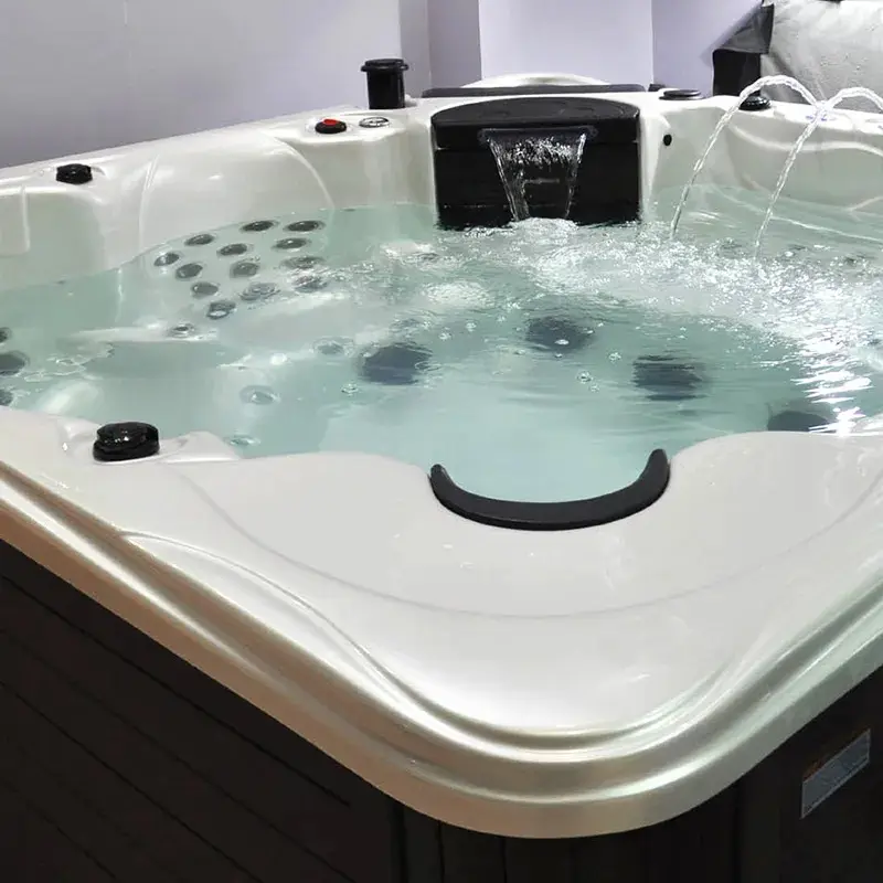 Hydralax bồn tắm sâu ngâm spa sang trọng Acrylic Vỏ bồn tắm nước nóng massage ngoài trời Whirlpool balboa Spa bồn tắm nước nóng