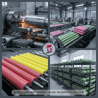 Rouleaux adhésifs industriels personnalisés Linye Modèle 007-1 pour l'élimination de la poussière, en caoutchouc de silicone, dureté Shore 35+