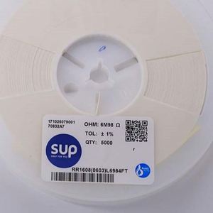 Whole -Sale RR1608 0603L6984FT 0603 1608 Resistors Chip Resistors SMD Resistors 6.98Mohm 1% 1/10W Thick Film Resistor - Product Image 1