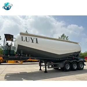 V loại tàu chở xi măng để bán số lượng lớn xi măng Tank Trailer 3 trục tro bay xi măng số lượng lớn Silo tàu chở dầu khí nén bán Trailer