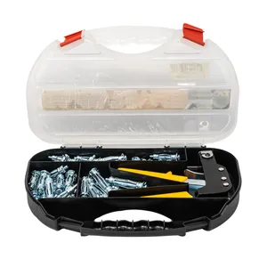 europe hot selling factory price molly hollow wall anchor set tool kit with plastic box