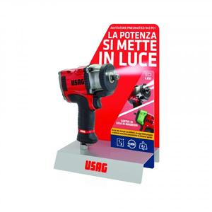 USAG - U60025017 Mostrador con llave de impacto-EAN 8001150025235 LLAVES DE IMPACTO DE AIRE - Product Image 1