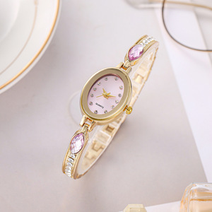Nouvelle montre-bracelet elliptique tendance et élégante, montre à quartz de niche pour femme - Product Image 2