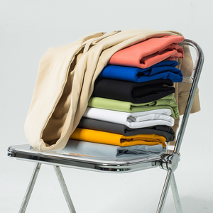 Unisex Drop Shoulder Custom Puff Print Premium 100% Algodón Peso pesado Sudaderas con capucha en blanco - Product Image 4