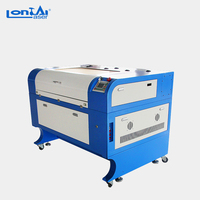 Mini machine de découpe laser Co2 6090 pas cher CNC 3D 6040/9060 machine laser gravure 100w alimentation automatique hors ligne