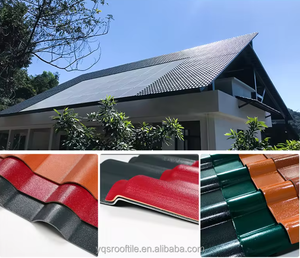 Nhựa Nhật Bản phong cách mái ngói ASA uPVC nhựa nhựa telha PVC thuộc địa tổng hợp đất nung mái ngói - Product Image 6