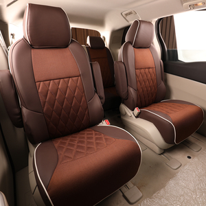 Housses de siège de voiture en cuir amovibles et lavables, non toxiques, pour sept places, de marque EKR, pour la série BUICK GL8 - Product Image 2