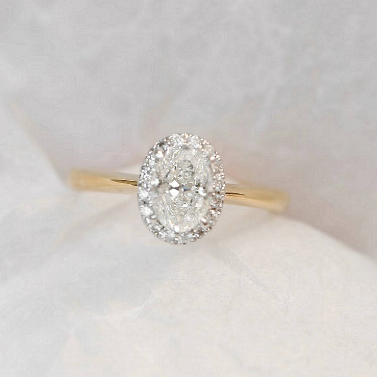 ฮาโล 1.0CT-14K