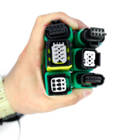 Nuevo Cable de Prueba para Compresor de Vehículos Eléctricos (EV) con Arnés de 6 Vías para Adaptador de Diagnóstico de CA SANDEN de BYD Hanon Aotecar