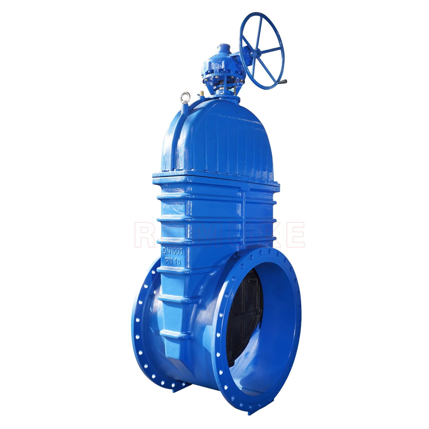 Z545X-16Q Pabrik Cina Penjualan Langsung Bevel Gear Diameter Besar Elastic Seat Gate Valve