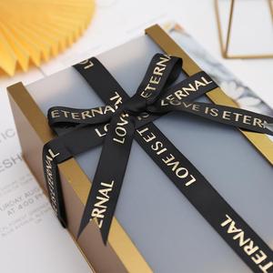 Nastro Grosgrain con Stampa a Caldo 'L'Amore è Eterno' Larghezza 2,5cm, Decorazioni per Torte di Compleanno, per Confezioni Regalo Fai-da-Te - Product Image 6