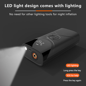 Compresor de aire portátil para neumáticos, bomba de aire con baterí<span class=keywords><strong>a</strong></span>, productos de tendencias, <span class=keywords><strong>2021</strong></span>, nuevo - Product Image 4
