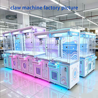 Machine à griffes commerciale compacte avec accepteur de billets pour le jeu et l'exploitation commerciale, modèle UL pour attraper jouets et poupées