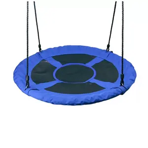 Chaise balançoire en toile Oxford, corde suspendue ronde, soucoupe de pneu pour enfants en plein air