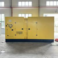 Groupe électrogène diesel silencieux triphasé à faible consommation de carburant, homologué CE, 600 kVA, 625 kVA, 800 kVA, 1000 kVA, 1500 kVA, pour usine