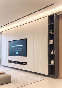 Factory Custom Living Room Furniture <b>Tv</b> Cabinet Nordic Style Modern Simple Style Embedded <b>Tv</b> <b>Wall</b> Cabinet - Product Image 6