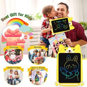 Diseño Animal 10 pulgadas colorido Doodle tablero dibujos animados Lcd escritura tableta dibujo juguetes superventas Diy chico pintura juguete - Product Image 5