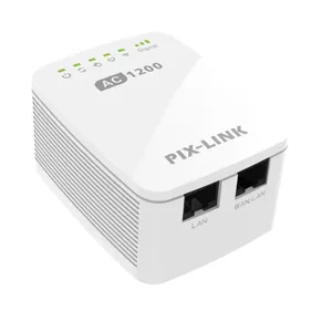 OEM/ODM Factory Direct Original Network AC1200MBps Dual Band Wifi Repeater Wifi Repeater To Link Internet Wifi Repeater