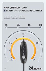 Offres Spéciales électrique hiver maison intérieur chaud doux canapé lit pour animaux de compagnie suspendu <span class=keywords><strong>radiateur</strong></span> coussin chauffant nid pour animaux de compagnie lit - Product Image 4