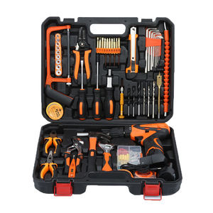 126-piece Hand Tool Set Rechargeable Drill Tool Set <strong>Lithium</strong>-<strong>ion</strong> Battery Stripper <strong>Socket</strong> Head Water Pump Spanner - Product Image 5