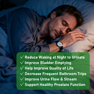Capsules de soutien de la prostate à succès avec vitamine E antioxydante : réduisent les réveils nocturnes pour uriner, améliorent l'efficacité de vidage de la vessie - Product Image 5