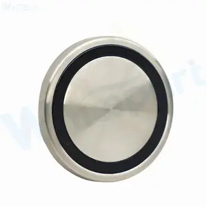 new product PM05W02N stainless steel disc Magnet rotary knob for gas hob parts