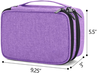 Logo personnalisé Portable Double Couches Voyage Broder Kit De Couture Set Boîte Fil Couture Accessoires Cas Organisateur