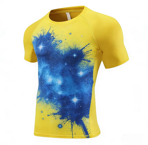 T-shirt de course unisexe durable, anti-humidité, anti-UV, personnalisable, idéal pour le stade, la plage, le running, cadeau parfait, service personnalisé - Product Image 1