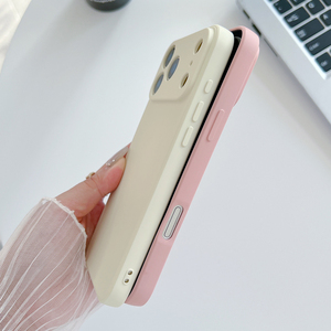 Custodia per telefono in morbido silicone TPU anti-impronta e antiurto con protezione a 360°, disponibile in vari colori, con MOQ basso, per 17/16/15/14/13/12 Pro Max - Product Image 5