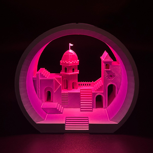 Figurines et Statues Personnalisables en Plastique Imprimé Thème Monument Valley, Fantaisie et Science-Fiction – Excellentes pour Halloween - Product Image 5