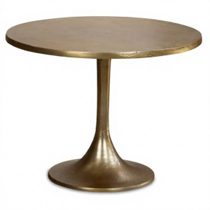 Mesa de Centro Redonda Moderna y Simplemente Icónica, Diseño de Mediados de Siglo, Muebles Hechos a Mano para Sala de Estar - Product Image 1