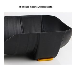 Máscara de soldadura de prevención de salpicaduras de mano resistente a impactos de alta calidad Máscara de soldadura de plástico negro - Product Image 2