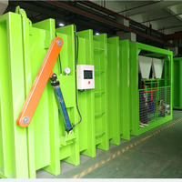 2-pallet vacuümkoeleermachines voor het koelen van bladgroenten en bloemen na de oogst