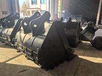 Bucket Excavator HD Kustom yang Diperkuat, Tugas Berat dengan Garansi 1 Tahun dan Mesin untuk Laporan, untuk Excavator 90-150 Ton