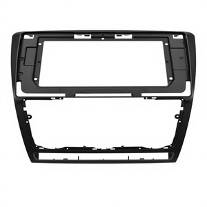 10.1인치 2 Din 플라스틱 클래식 라디오 패널 스코다 옥타비아 2007-2014 오디오 스테레오 패널 장착 설치 대시 키트 트림 - Product Image 4