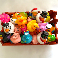 Canards de bain en caoutchouc écologiques de 2 pouces avec logo personnalisé, jaunes, flottants, numérotés, pour cadeaux d'affaires, sûrs et conformes aux normes de sécurité - Vente en gros