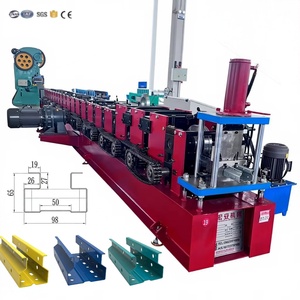 Máquina Automática HAUAN para Fabricación de Columnas de Estanterías de Almacenamiento, con Motor y Rodamientos, 380V, Fácil de Operar - Product Image 1