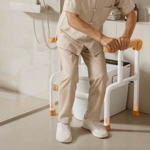 KS Bathroom Grab Bars <b>Wall</b> Mounted Anti Slip 150kg Load Capacity For Elderly Toilet Safety <b>Railings</b> Minimalist Design - Product Image 2