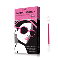 ELAIMEI-coton-tige, brillant à lèvres mat, accessoire de maquillage et de finition, pour tatouage, nouveau produit cosmétique, livraison directe