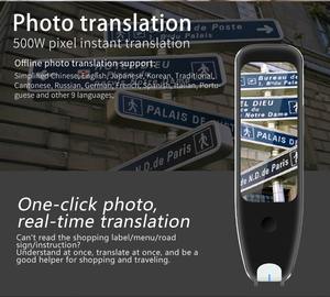 S10 Ai translator 2025ใหม่ล่าสุดออฟไลน์รองรับภาพ/เสียง Translation134ภาษากำหนดเองได้ OEM/ODM สำหรับธุรกิจขายส่ง - Product Image 2